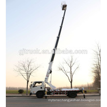 20M straight arm high altitude working platform truck /Telescopic aerial work vehicle/aerial bucket truck/extendable aerial plat